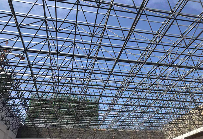 梅河口网架施工